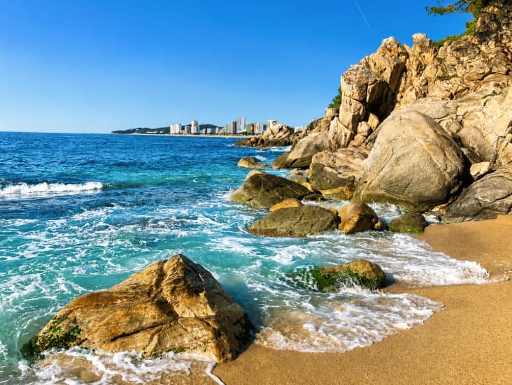 Platja d'Aro, a la Costa Brava