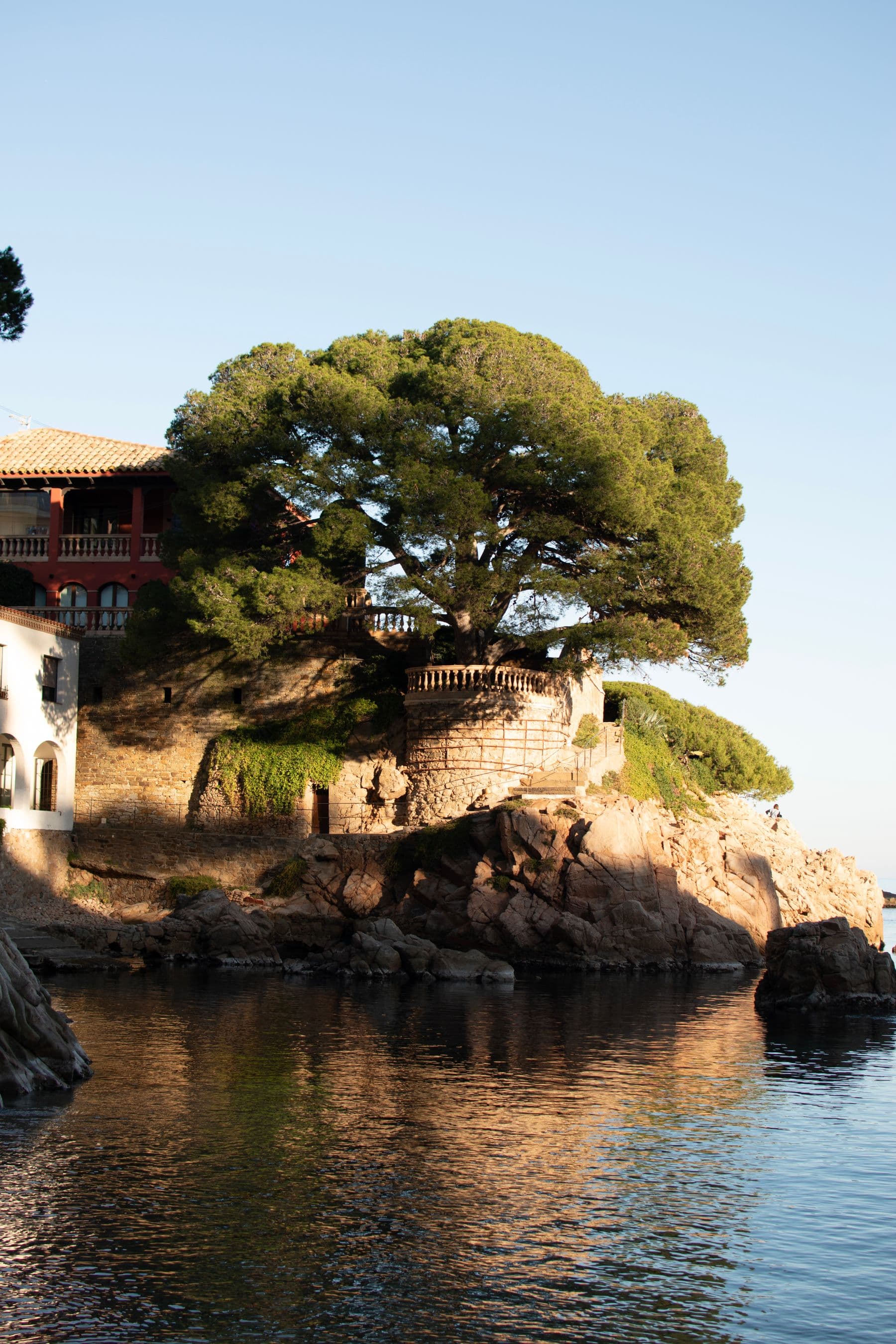 A house above a cove on the Begur coast