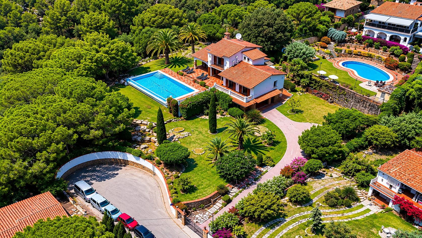 Villa with panoramic views and tourist license