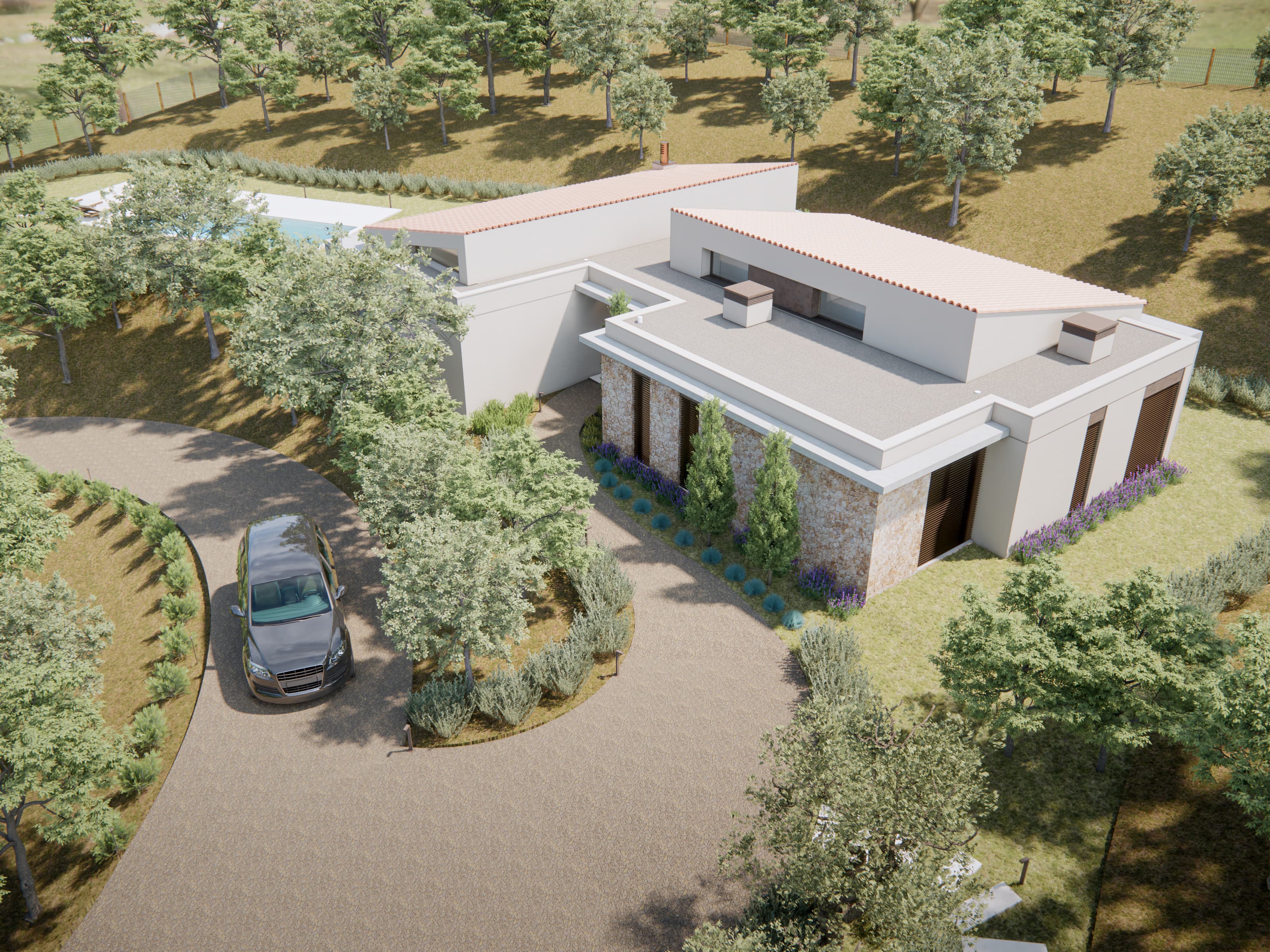 Live in the middle of nature, surrounded by 7000m2 of land