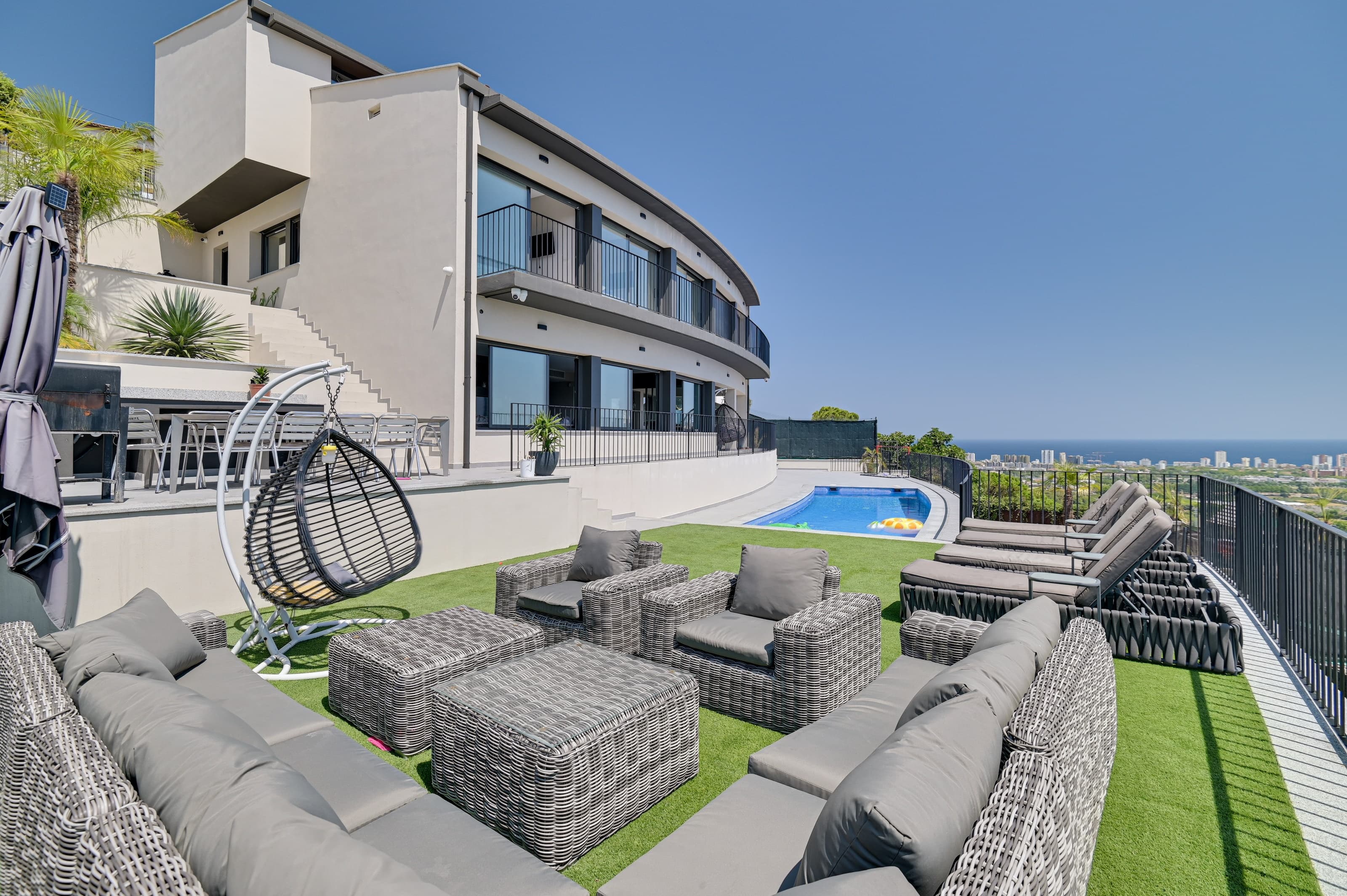Luxury home with panoramic views