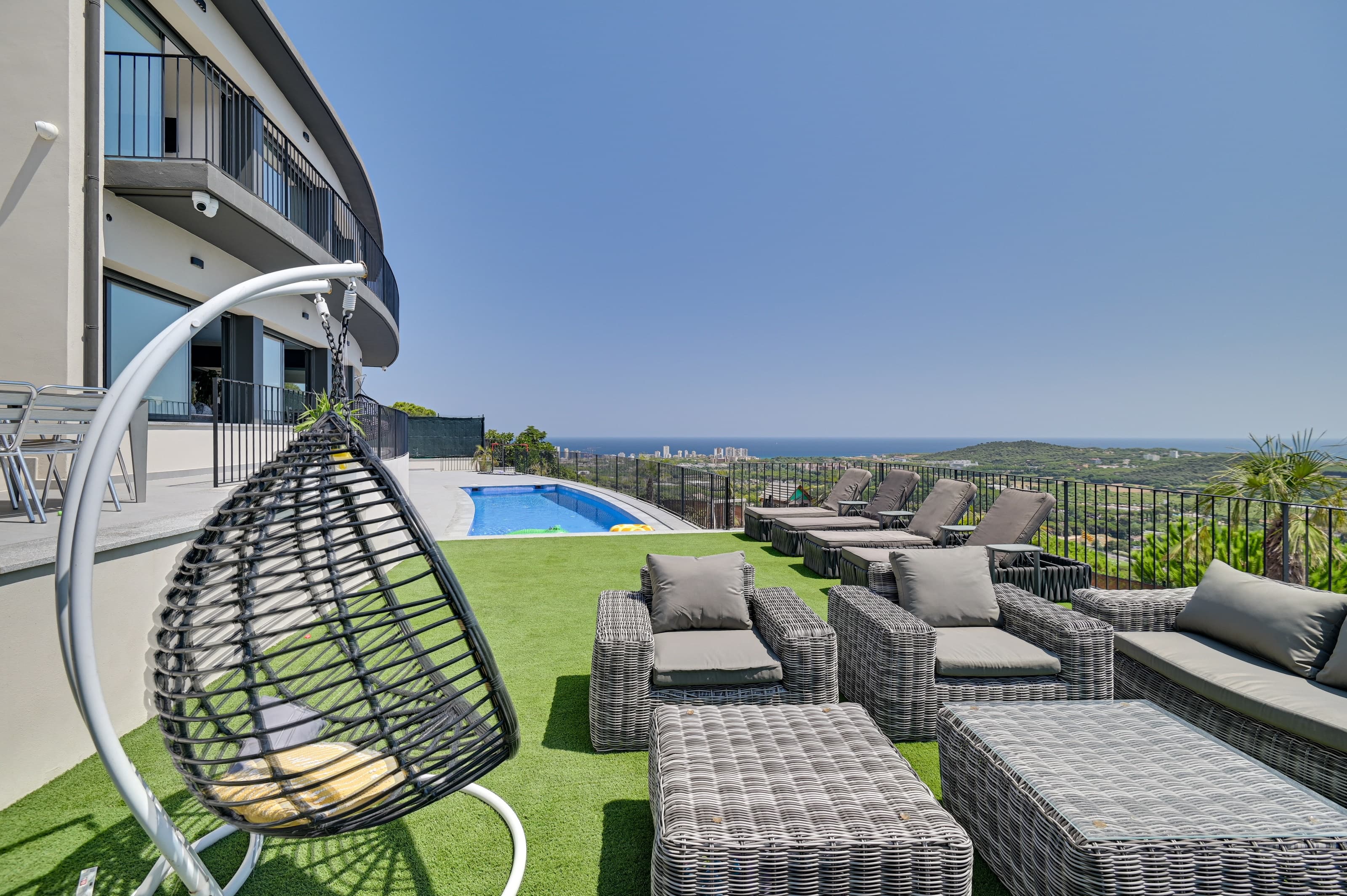Luxury home with panoramic views