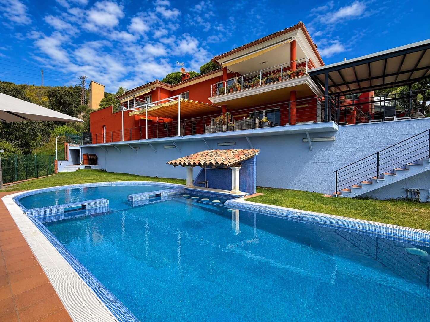Amplio chalet, con vistas excepcionales al mar y a la Vall d'Aro