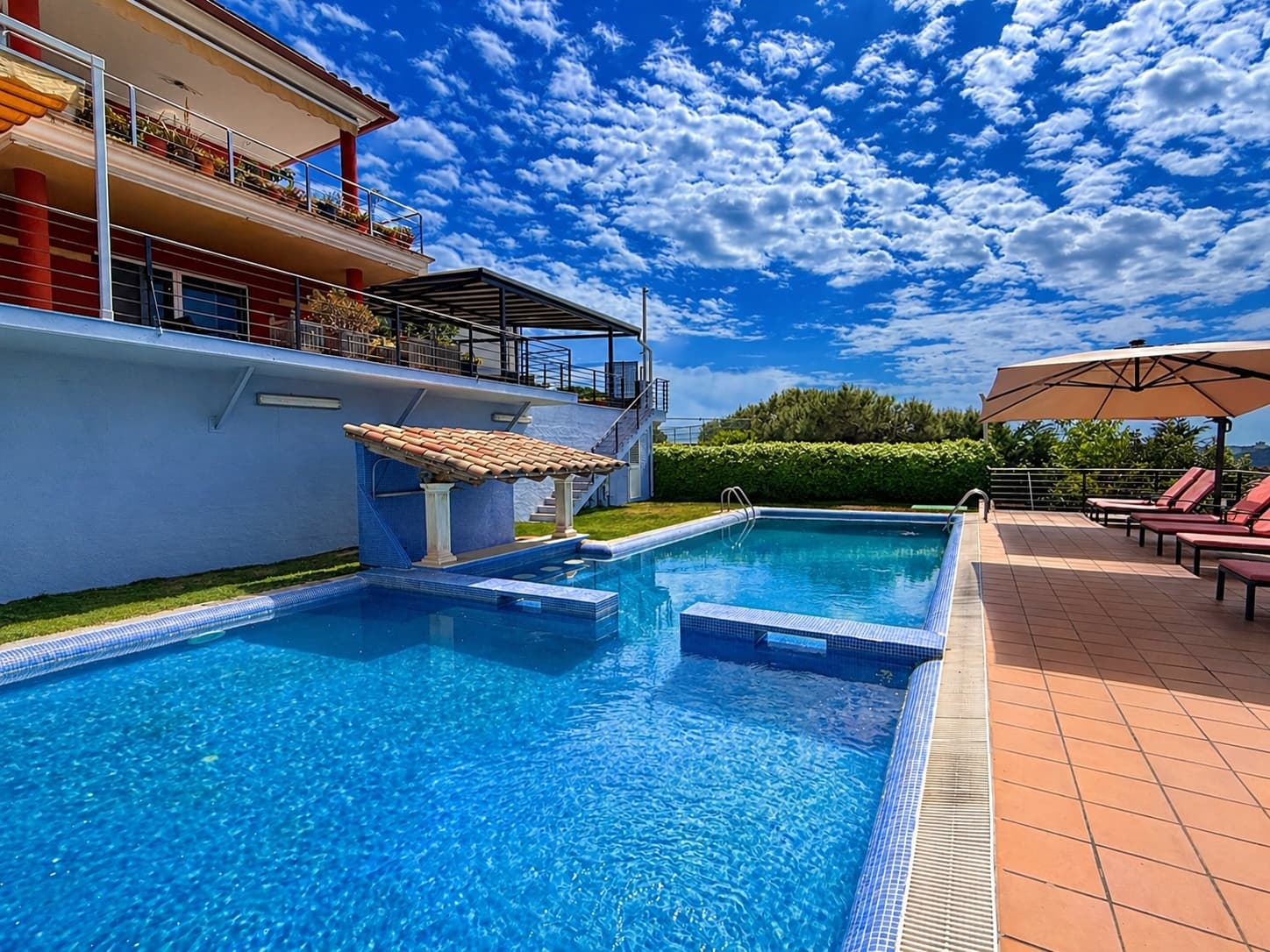 Spacious chalet with exceptional views of the sea and Vall d'Aro