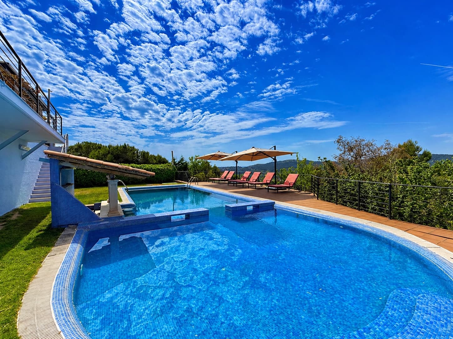 Spacious chalet with exceptional views of the sea and Vall d'Aro