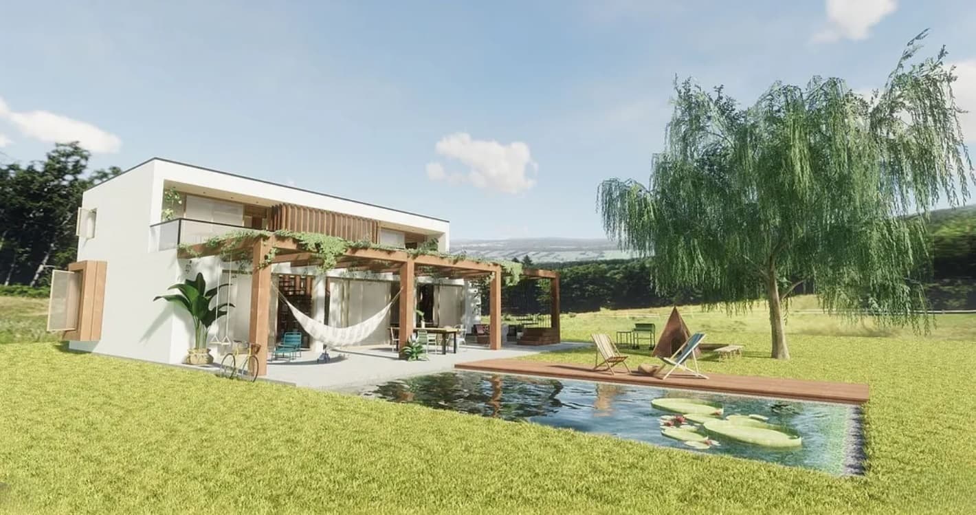 Casa Model Cube, tria tu la mida.