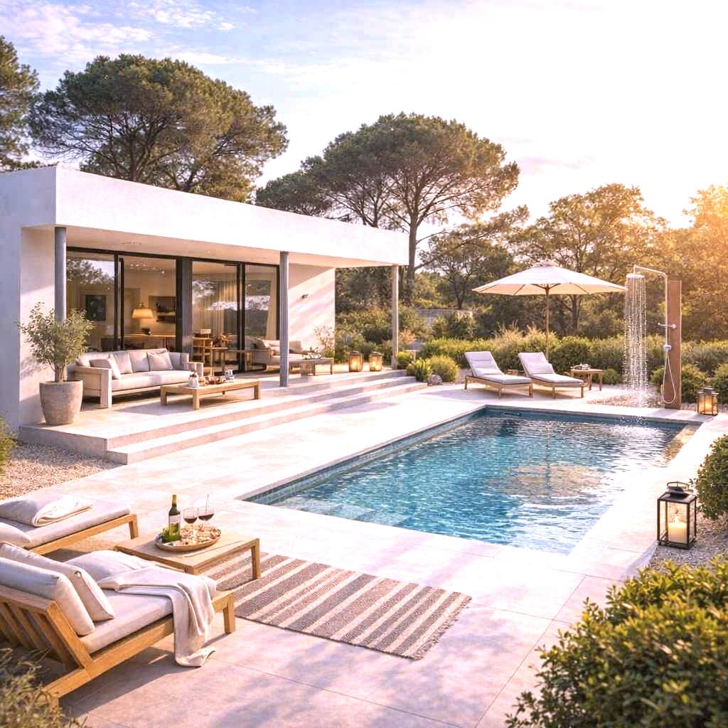 Modern villa near the town centre and the coast of Calonge